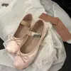 Ballet Flats designer schoenen Parijs merk designer zwarte schoenen dames lente gewatteerde lederen slip op ballerina ronde neus sneakers geklede schoenen 35-40