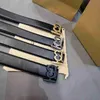 Belts Fashion Designer Belt Men Classic Pin Belts Gold and Sier Buckle Head Striped Double-sided Casual 4 Colors Width 3.8cm Size 105-125cm gift 240226