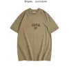 ESS MENS KVINNA DESIGNERS T SHIRTS FÖR MAN S SUMMER Fashion Essen Topps Luxurys Letter Tshirts Clothing Polos Apparel Härme Bear Tshirt Tees USA Size S-XL 6JGD