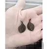 Charms 30pcs DIY Handmade Metal Materials Costume Antique Bronze Plate Leaf 28mm Accessory Parts Jewelry For Crafts Wholesale