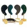 Stud Fashion Ohrring Display Ständer mehrfarbiger Mikrofaser -Ohrringhalter Ohrhörer -Ohrclip -Studenthelfer Display Organizer Ständer