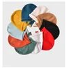 Berets Golexury Solid Faux Mink Velvet Strap Beanie Hat Women Autumn Winter Warm Ear Protect Soft Girl Windproof Pullover