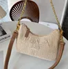 Sac de créateur Femme Fashion Sacs de paille de paille Back Sac en nylon Sacs à bandoulière Hobos Sac à main designer Crossbody Lady Small Totes Nouveaux modèles Advanced Sense Handsbag 6748