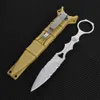 EDC Small Fixed Blade Knife Full-Tang 3cr13mov Stainless Steel Defensive Survival Combat Gear Tactical Lightweight Knives