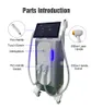 Professionele 2 in 1 Q schakelaar Diode Ijs laser ontharing pico geschakelde nd yag tattoo verwijdering carbon peel huidverjonging machine