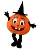 Costume de mascotte de citrouille d'Halloween de haute qualité, personnage de dessin animé, fête de carnaval de noël, Costumes fantaisie pour adultes