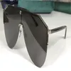新しいファッションデザインサングラス0584SパイロットHalfframe OnePiece Lens Avantgarde人気のある品質UV400保護メガネGoggles214G