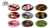 KUBOOZ Acrylic Ancient Plant Flowers Ear Plugs Tunnels Piercings Body Jewelry Piercing Gauges Expander Stretchers Whole 625mm891206942231