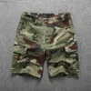 Shorts pour hommes Shorts Cargo pour hommes Shorts décontractés d'été pantalons courts de marque pour hommes 2023 nouveau pantalon Cargo Camouflage multi-poches homme 240226