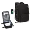 Ryggsäck Flygbolag Travel Vattentät stilfull casual bärbar dator ryggsäckar Multifunktionella affärer USB-laddningsport