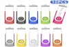 Bunte 360° Drehung 512 MB 1 GB 2 GB 4 GB 8 G 16 G 64 GB 128 GB USB-Flash-Laufwerke Memory Stick Thumb Drive Logo Whole7217691