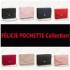 FELICIE POCHETTE Collection Cross Body Bag stylish versatile pouch clutch chain shoulder bags designers Womens Handbags Purse Wall303P