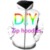 Men's Hoodies MCDV-Custom Made DIYカスタマイズユニセックスカジュアルトラックスーツHarajuku