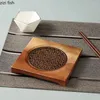 Plates Bamboo Wood Square Dinner Plate Explosives Tray Hollow Tableware Dim Sum Dish Snack Dessert Sushi Bowl