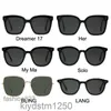 Men and Women Sunglass Mirror Sunglasses Gentle Monster Gm Square Classic Vintage Mens Goggles with Case MDO8