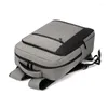 Rucksack 15,6 Zoll Unisex Einfache Business Wasserdicht Erweiterbar USB Lade Laptop Computer Große Kapazität Reise Handtasche