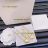 مسمار مسمار المصمم الذهب قرط القرط الفاخرة مجوهرات الأزياء الأزياء Pandant Womans المجوهرات طوق القرط stud stud jewellry gift 2024