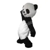 2024 Super uroczy kostium maskotki panda urodzinowy kostium świąteczny
