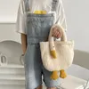 Sacos de noite Inverno Mulheres Pequena Bolsa De Pelúcia Simples Pano Quente Pulso Bonito Bolsa Macia Alta Qualidade Eco Maquiagem Bolsa Bolsas Para Meninas