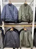 Blouson bombardier pour femme, avec fermeture éclair, col en v, manches longues, manteaux décontractés, printemps-automne 2024, BKW24012