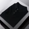 Polos pour hommes Style coréen été décontracté tricoté à manches courtes Polo/homme coupe ajustée à carreaux chemises d'affaires homme T-shirt