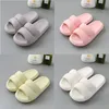 Sliprs Sandals Slide Slide Summer Comforting Home Soft Solesバスルームは、滑り止めの黒い白い緑色の化粧品グラファイトライムヒールフリップフロップガイ女性スポーツです