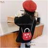 Purse Korean Fashion Girls Animal Slung Cartoon Cloth Personality Foreign Style Little Princess One Shoder Zero Bag Mini Pearl Child Dhr54