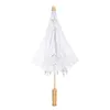 Umbrellas Handmade Umbrella Handheld Pastoral Embroidered Bride Wedding Pography Prop Decorative Vintage