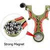 Hunting Slingshots Lance-pierre laser aide aux novices visant la fronde en aluminium élastique catapulte de chasse avec forte poignée magnétique YQ240226