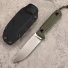 Couteau droit de survie en plein air de haute qualité, lame en acier D2, manche G10, couteaux tactiques de chasse et de Camping EDC