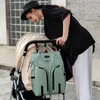 School Bags Oxford Women Backpacks Multifunction Ladies Waterproof Shoulder Backpack Large Capacity Mommy Baby Changing Diaper