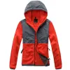 2024 Winter Womens Jackets Fleece Warm Collar Hoodie Coat Jacket Outdoor Casual SoftShell Warm Waterproof Breathable Ski Face Coats Many Colors
