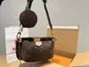 10A Pochette Multi عالية الجودة محفظة فاخرة كروس كبرز محافظ مصممة امرأة حقيبة يد حقيبة الكتف مصممي المصممين