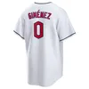 Benutzerdefinierte Herren Damen Jugend Baseball Jersey Jose Ramirez Jim Thome Harold Amed Rosario Ricky Vaughn Franmil Reyes Shane Bieber Tyler Naquin Logan Allen Gimenez Shirt