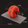 Abdominal Roller Exercise Wheel Fitness Equipment Mute Roller For Arms Back Belly Core Trainer Body Shape Training Supplies 240226