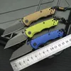 3Models 290BK Full Immunity Folding Knife 2.49" CPM-M4 Cobalt Black Blade Aluminum Handles Outdoor Camp Hunt Tactical 290 290BK-1 290BK-2 EDC Tools