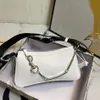 Sac à main tout cuir creux diamant décoratif, sac à aisselles à la mode, grande capacité, sac à main pour femme, 201D