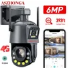 SIM -kort PTZ IP -kamera Dual Len 60x Zoom utomhus Human Detection Wireless CCTV Security Surveillance 2 Way Audio