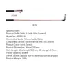 Monopés de selfie em vendas Rock Monopé 3,5 mm Controle de fio Mini bastões de selfie universais para iPhone para Huawei para 24329