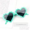 Sunglasses Ins Kids Love Heart Girls Candy Color Frame Polarized Sunglass Goggles Children Uv 400 Protective Beach Glasses Z6517 Dro Dhkhi