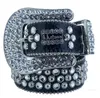 Designer Designer Bb Simon Cinture per uomo Donna Cintura con diamanti lucenti Nero su nero Blu Bianco Multicolor con strass scintillanti come regalo 2026 designerMETT