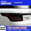 För Range Rover Sport LED-bakljusmontering 12-17 Streamer Turn Signal Indicator Taillight Assembly Brake Reverse Parking Lights Lights