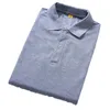 メンズポロスコットン高品質ポロシャツソリッドショートスリーブカジュアルサマースリムフィットカラーTシャツトップ