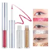 Charmacy 3PCSet Glitter Eyeliner Liquid Watertproof Longstay Lätt att bära Shiny Diamond Pen Set Brighten Eye Makeup 240220