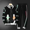 Neue 4XL Herbst/Winter Marke Herren Kapuzenpullover Pollover Kapuzenhose Sportbekleidung Technologie Fleecejacke zweiteiliges Set 2024