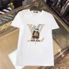 Versione avanzata Designer estivo Casual T-shirt da donna Stampa lettera Manica corta Best-seller Uomo Hip Hop Abbigliamento Asia TAGLIA S-XXXXL 07J5