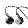 Casque Kiwi Ears Cadenza Pilote dynamique en béryllium 10 mm Câble en cuivre tressé IEM 4 cœurs avec une terminaison asymétrique de 3,5 mm Précommande