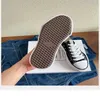 Casual schoenen ontwerper laag uitgesneden heren en dames veelzijdige opgeloste zomer zwart-wit canvas sneakers