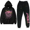 Spider Tracksuit 555 Sp5der Hoodie Man Young Thug Designer Sweatshirt Two-Piece avec des araignées d'araignée pour femmes