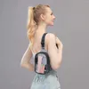 School Bags Travel Hiking Stadium Concert Multipurpose Clear Crossbody Sling Backpack Over The Shoulder Bag